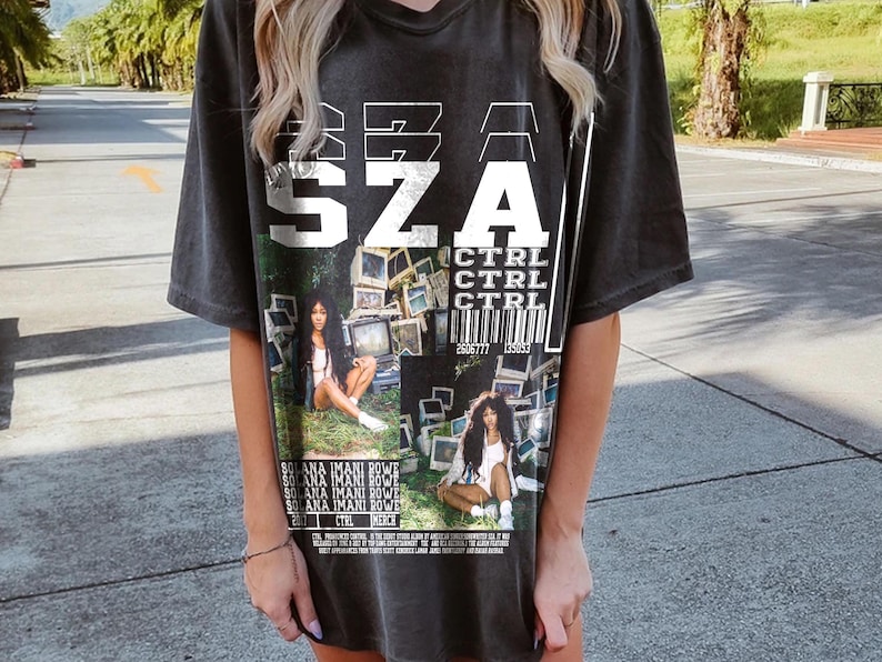 Sza - Ctrl Merch Aesthetic Shirt Shirt, Vintage Shirt, Booleg Shirt Sza
