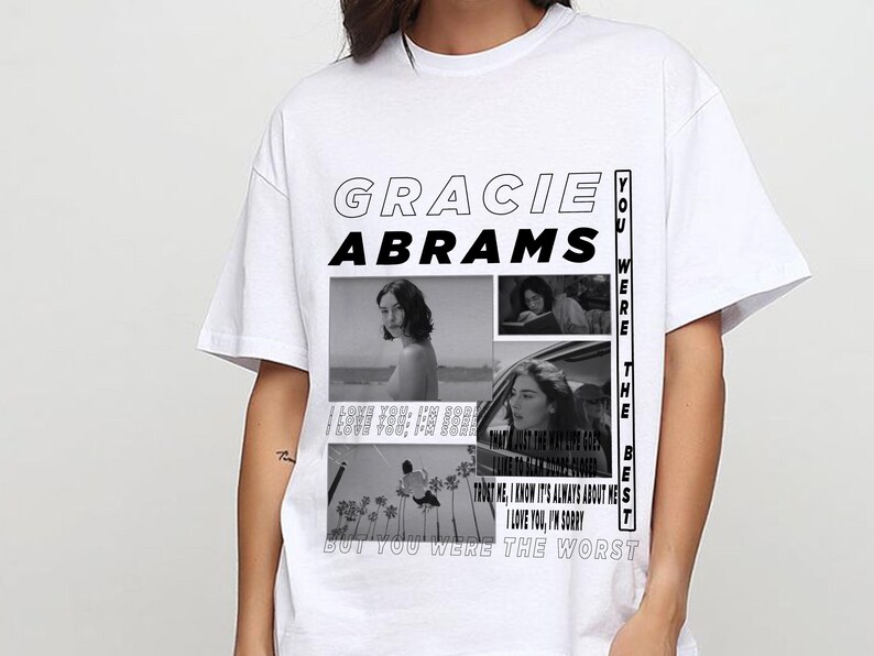 Gracie Abrams Vintage Shirt  Retro Music Fan Apparel Indie Artist Graphic Shirt