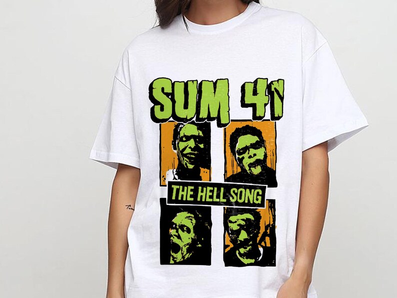 Heaven & Hell Shirt Sum 41 American Tour 2025 Hoodie Sum 41