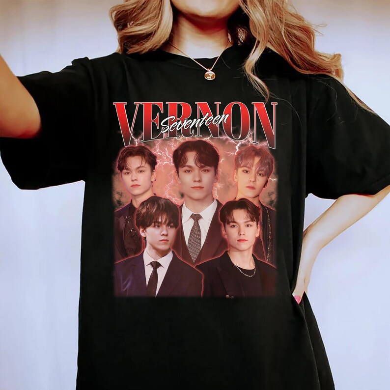 Vintage Vernon Sevenshirtn Graphic Shirt Sevenshirtn Members Shirt