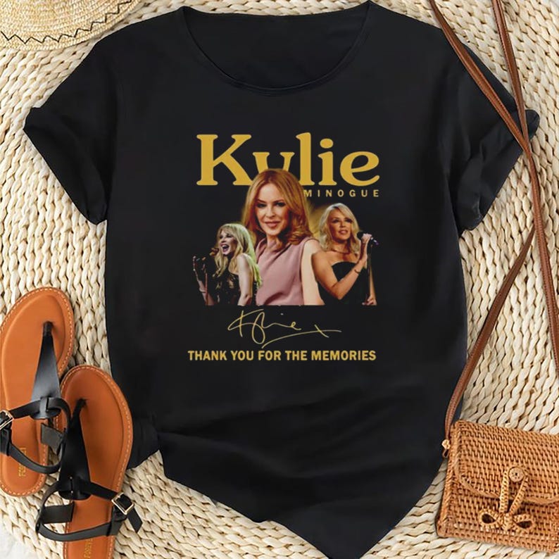 Kylie Minogue Signature Shirt Kylie Minogue 90S Vintage Shirt