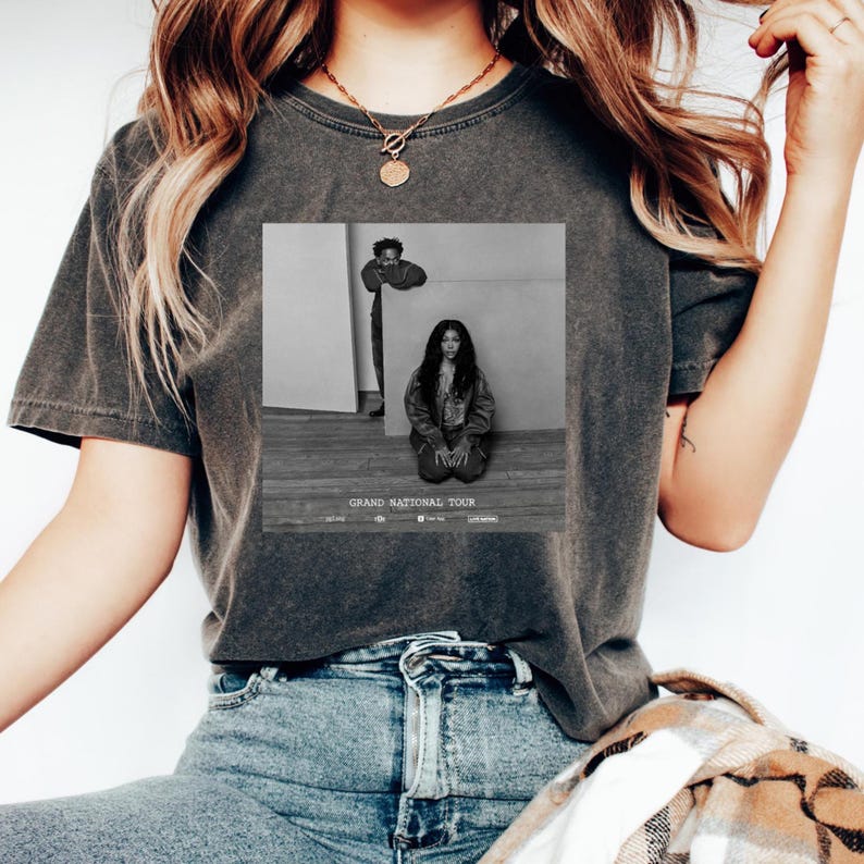 Kenrick Lamar And Sza Shirt Concert Shirt Kendrick Lamar Shirt