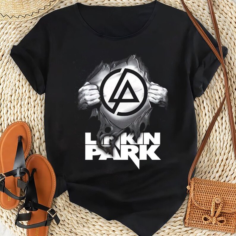Linkin Park Graphic Shirt Linkin Park Rock Band Logo Shirt