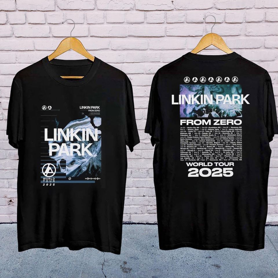 2025 Tour Linkin Park Shirt, Linkin Park From Zero World Tour Shirt, Linkin Park Rock Band Shirt, Linkin Park Merch, Linkin Park Fan Gift