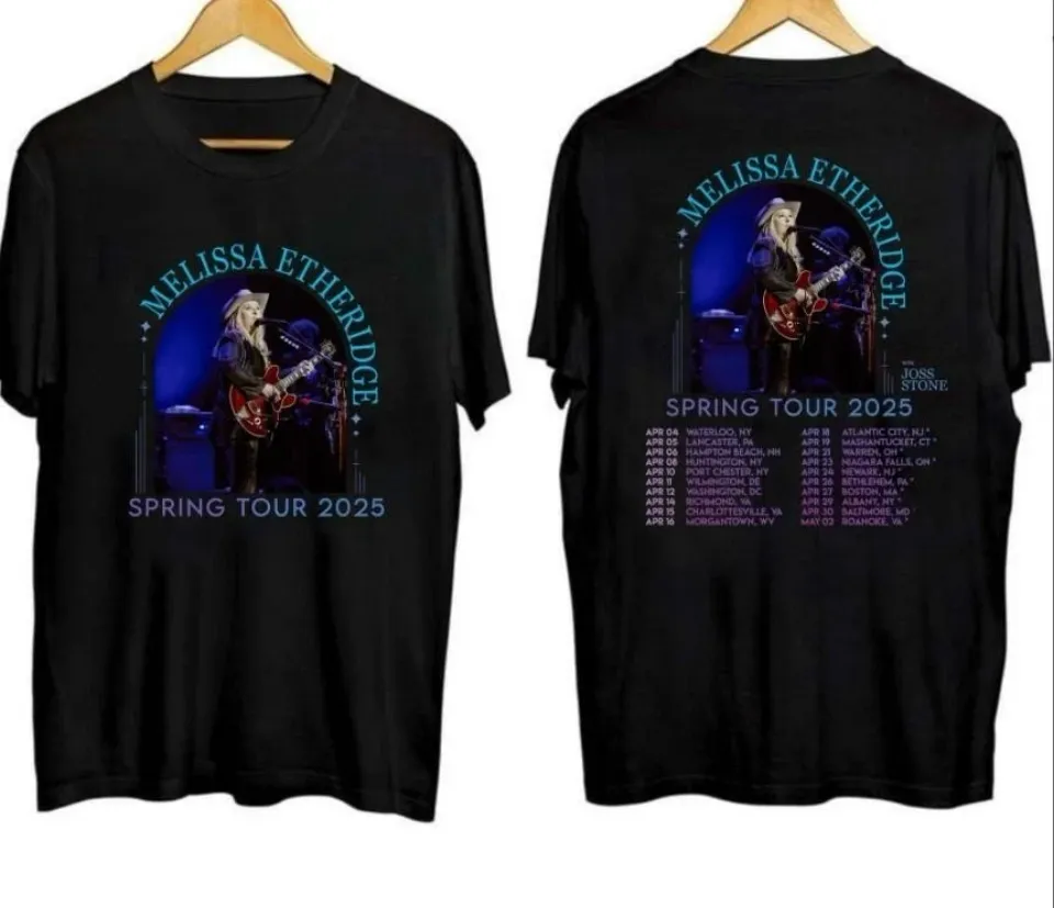For Fan Melissa Etheridge Spring Tour 2025 Shirt