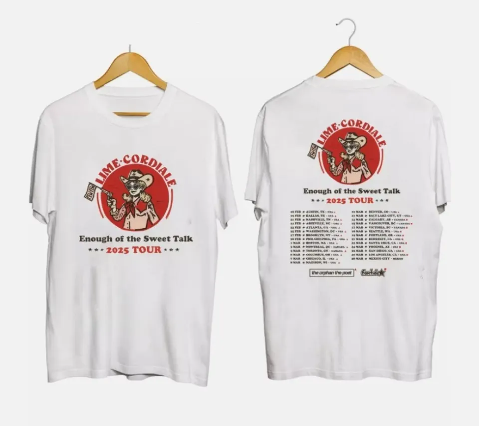 Lime Cordiale Experience Tour 2025 T-Shirt Gift For Fans