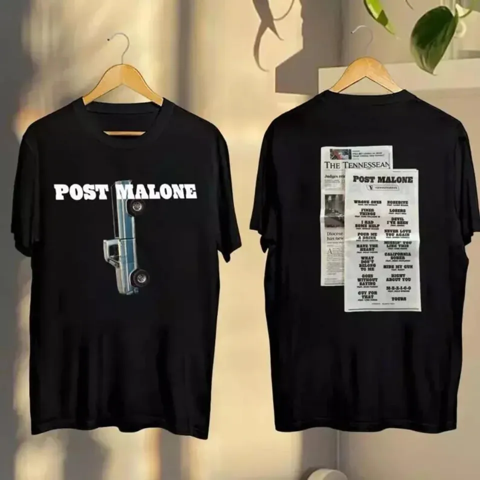 Tour 2024 Post Malone Merch Post Malone The F-1 Trillion Tour 2024 T-Shirt