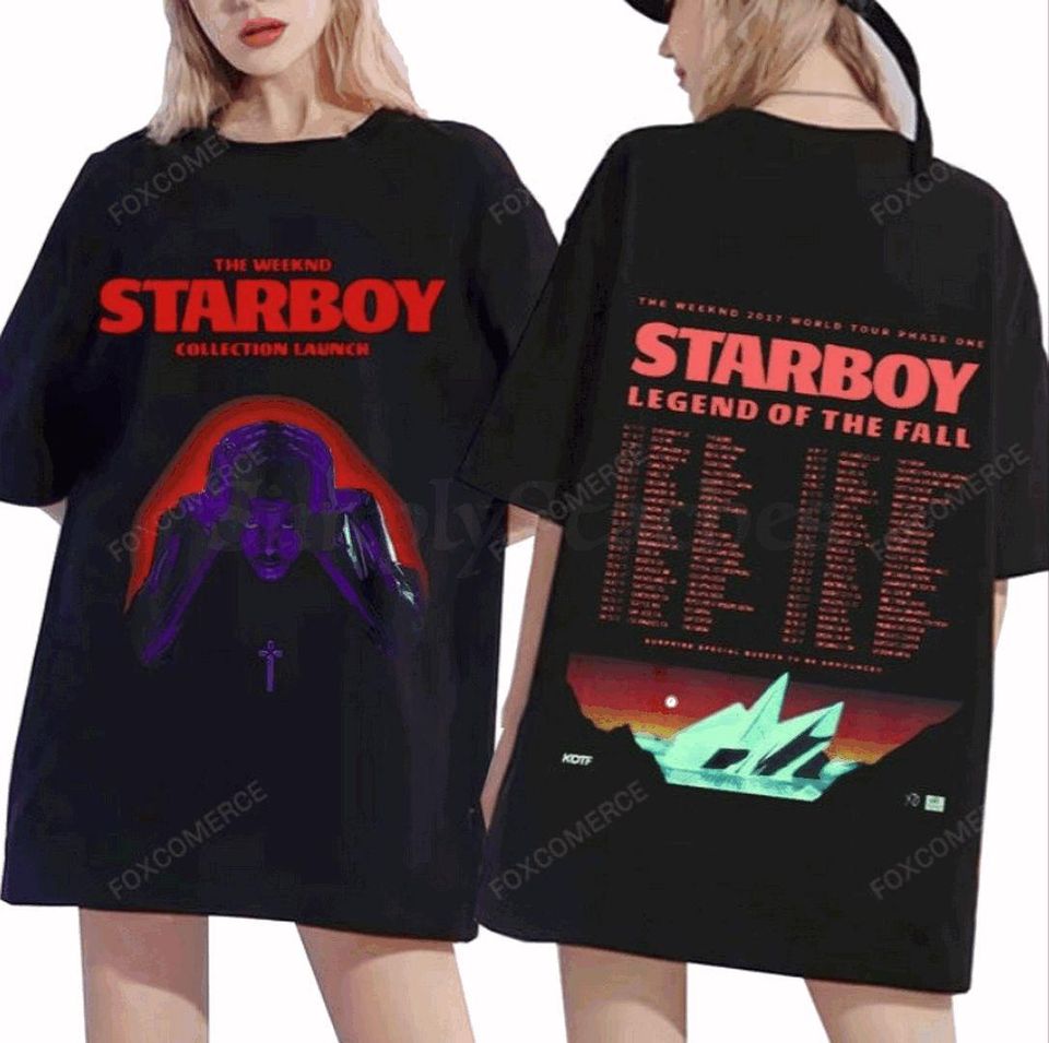 Weeknds Starboy Legend Of The Fall Tour T-Shirt