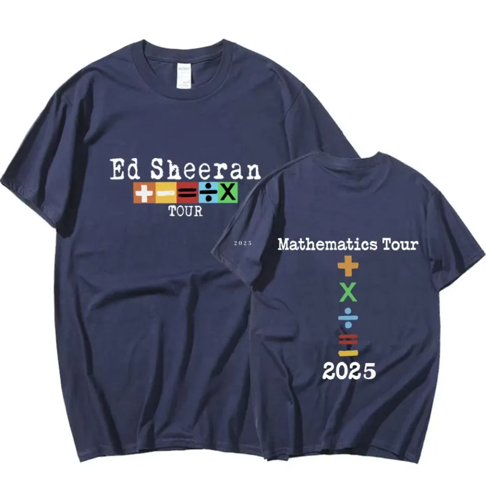 Ed Shee Tour 2025 Unisex Double-Sided T-Shirt