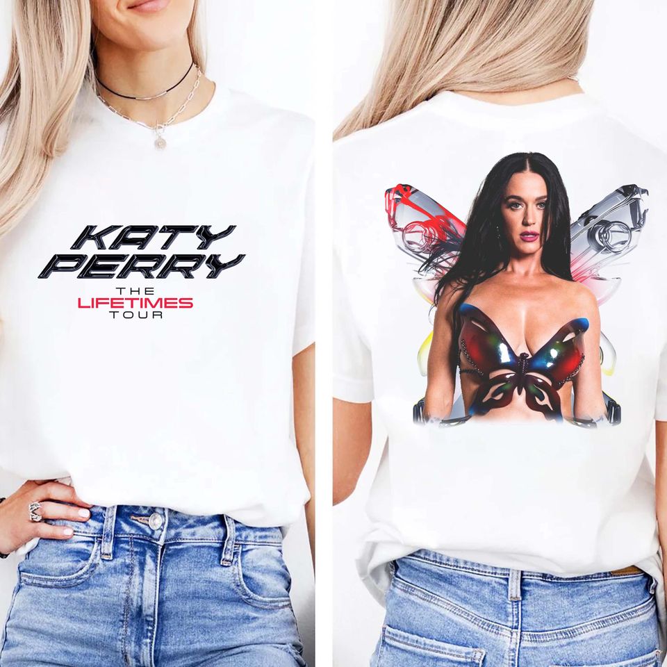 Katy Perry The Lifetime Tour Double Sided T-Shirt