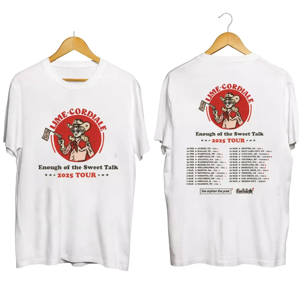 Lime C. Live Experience Tour 2025 T-Shirt Gift For Fans