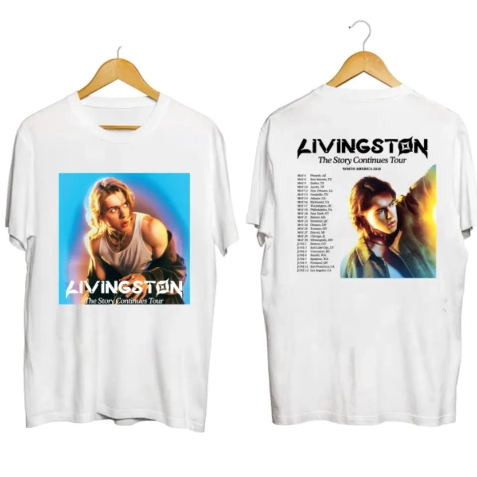 Livingston Tour 2025 Shirt Fans Gift