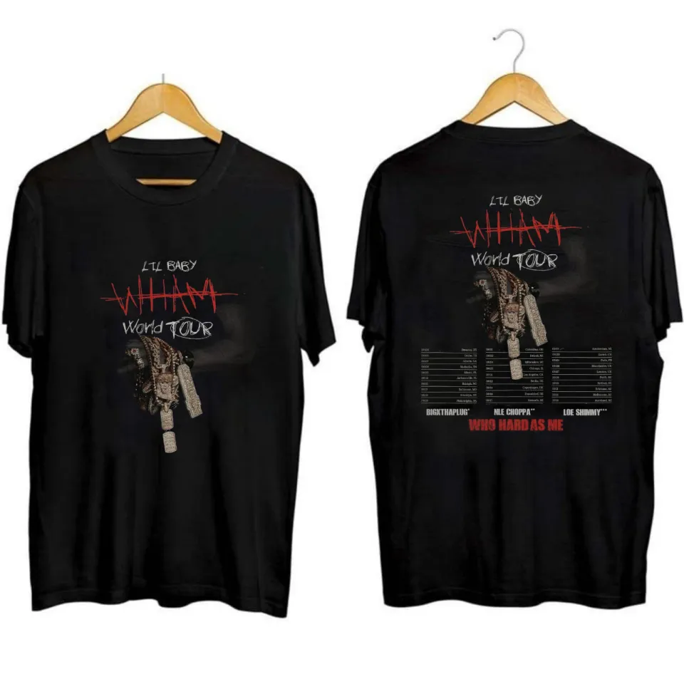 2025 Lil Baby Wham World Tour Shirt Gift