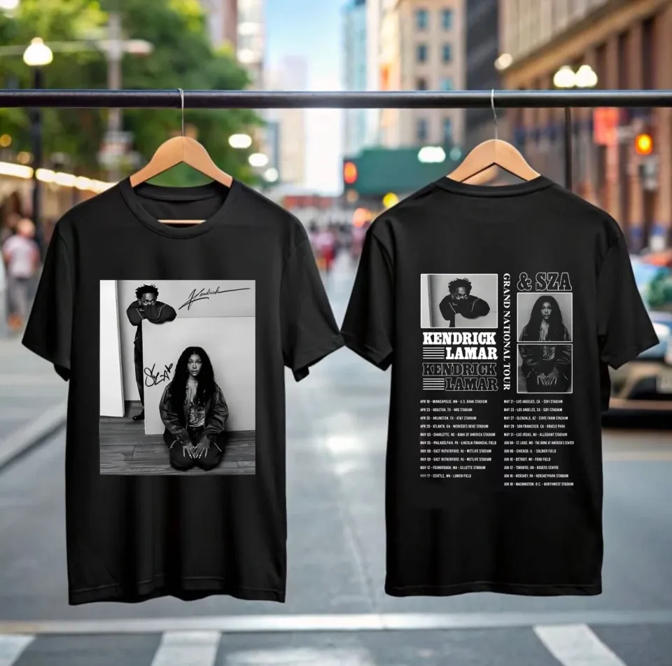 Sza And Kendrick Lamar 2025 Tour Shirt, Grand National Tour Merch, Lana Album Tee