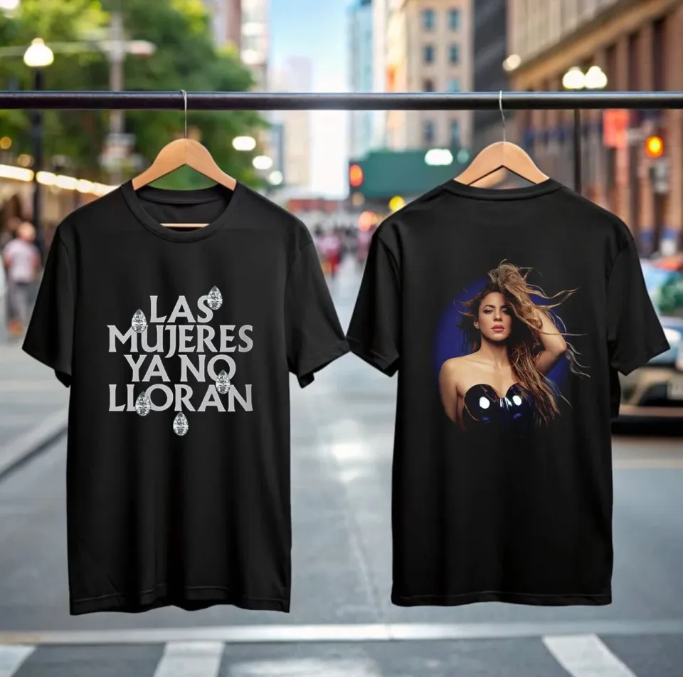 Shakira Las Mujeres Ya No Lloran World Tour 2025 Shirt, Gift For Fans Of Shakira