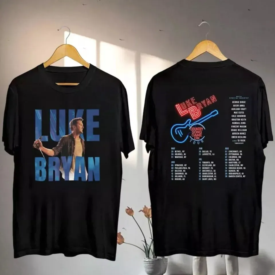Luke Bryan 2025 Tour-Double Side Shirt All Size Gift Fans