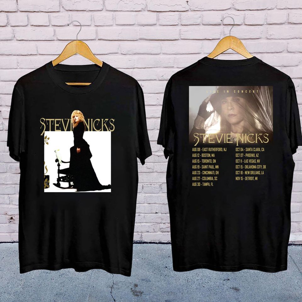Stevie Nicks 2025 Live In Concert T-Shirt, Stevie Nicks 2025 Tour Shirt, Stevie Nicks Shirt, Stevie Nicks Tour Merch, Stevie Nicks Fan Gifts