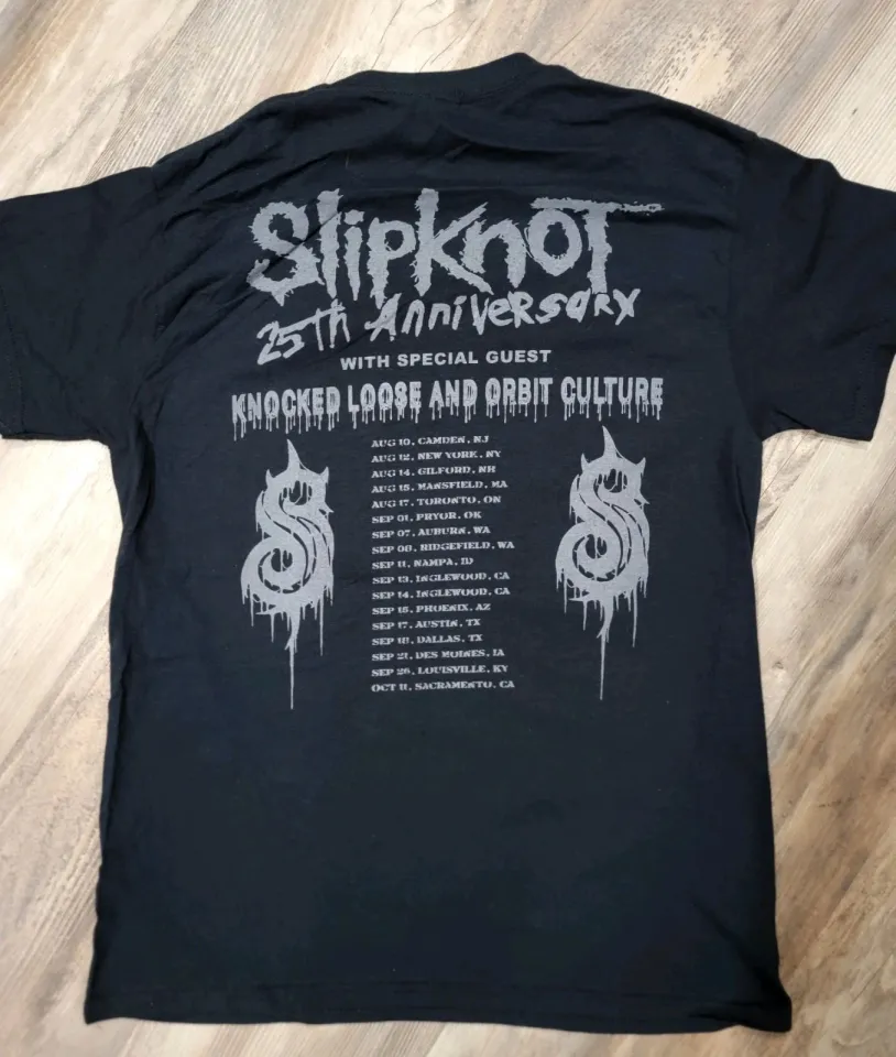 Sp Knot 25Th Anniversary 2025 Concert Tour Shirt X-Large