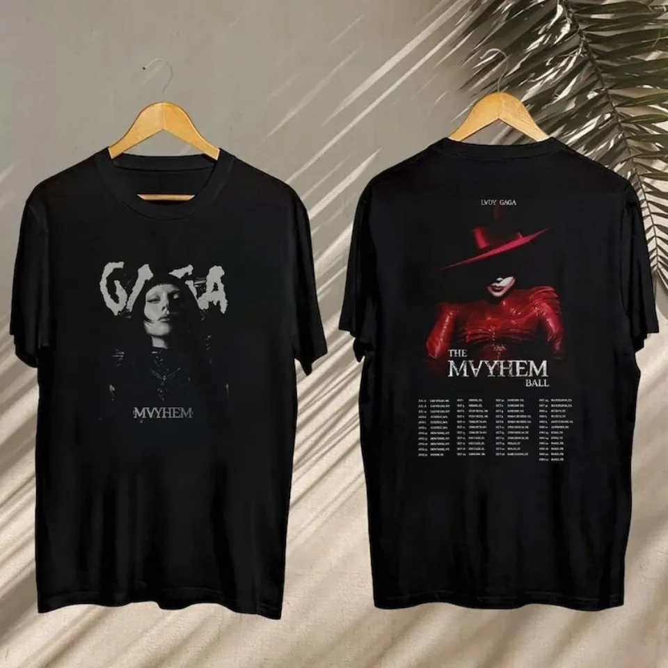 Ld Ga Mayhem Ball Tour Double Sided T-Shirt