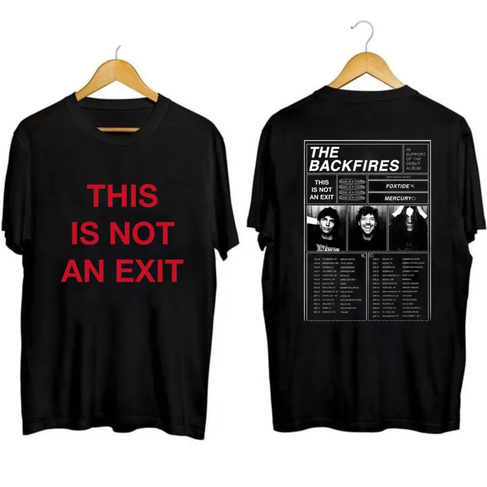 T.Backfires Tour 2025 T-Shirt, Outfit Concert Gift For Fans
