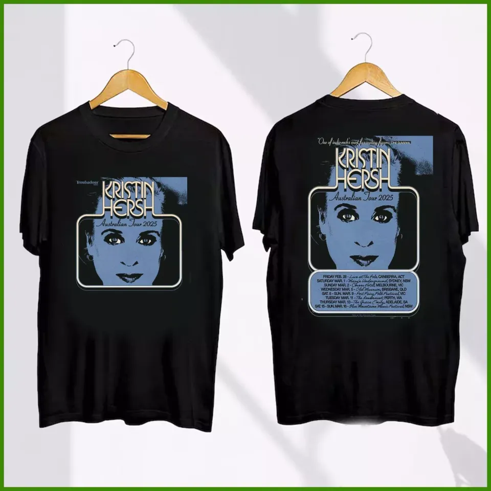 Kristin Hersh Australia Tour Date 2025 T-Shirt