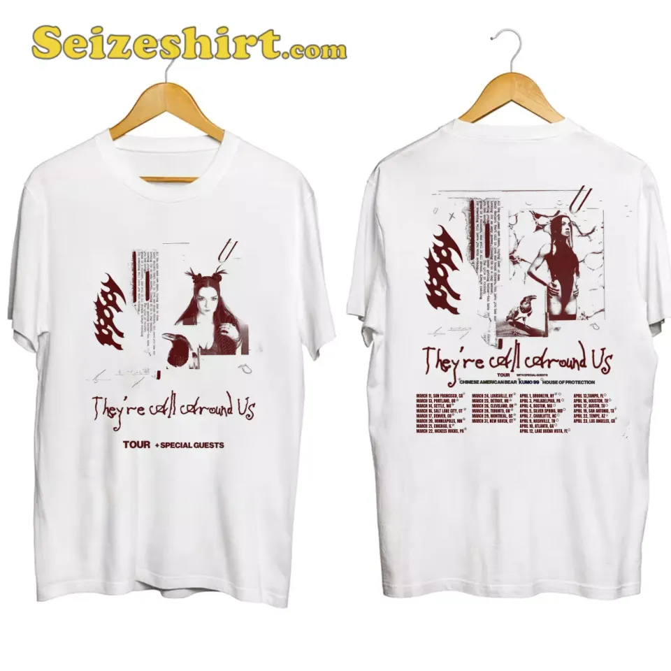 Poppy They Are All Around Us Tour 2025 T-Shirt