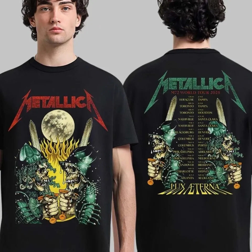Metallica M72 World Tour 2025 T-Shirt
