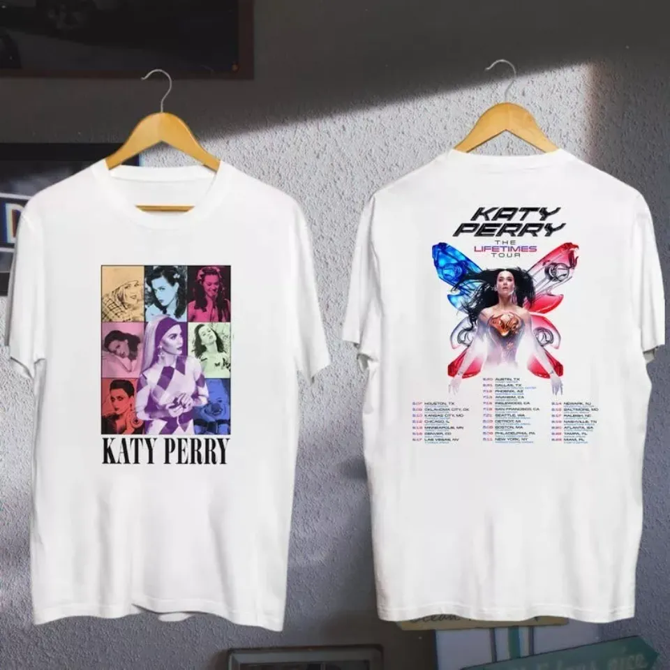 New Katy Perry The Lifetime Tour 2025 Gift For Fans Unisex Shirt