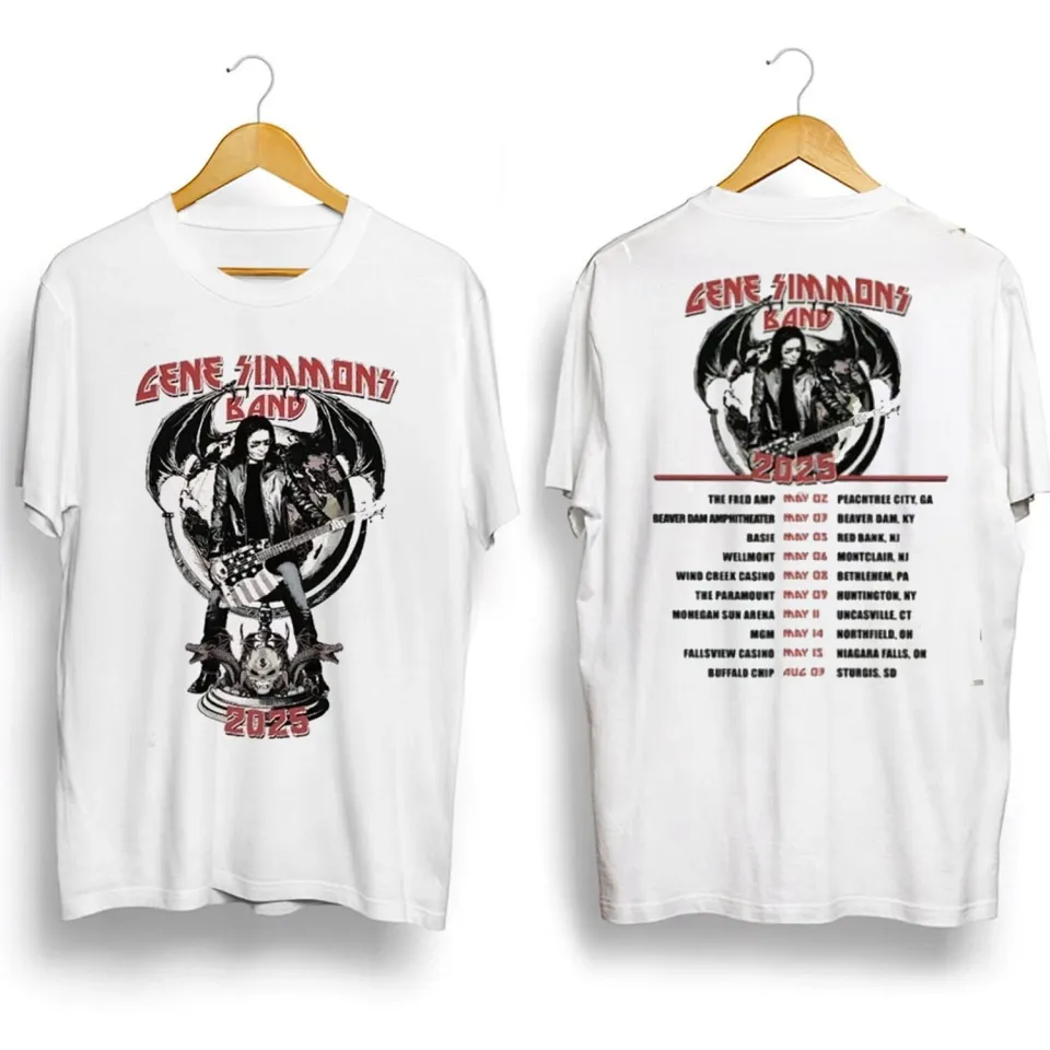 Gene Simmons Band 2025 Tour T-Shirt