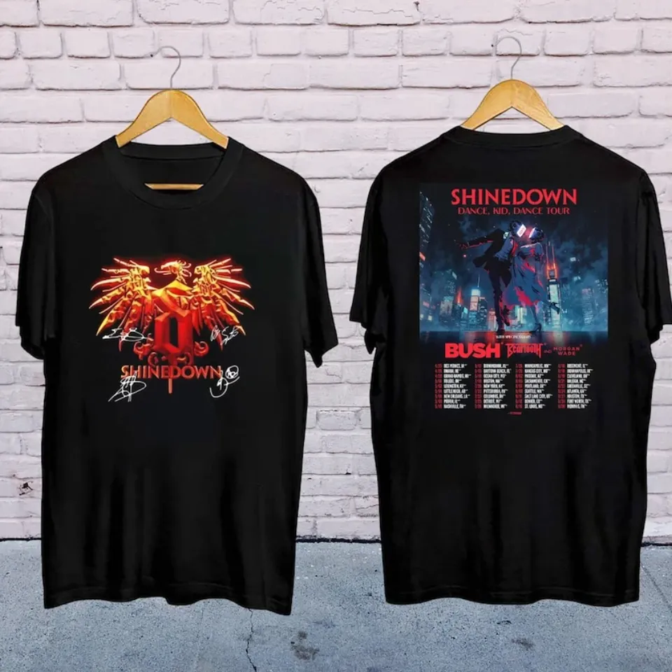 Shine Down Band Logo Vintage Shirt, Shine Down Dance Kid Dance Tour 2025 Shirt