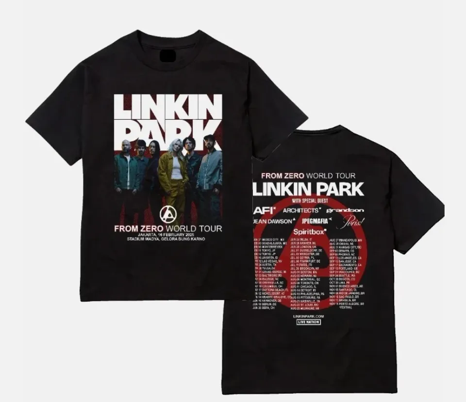 Linkin Park 2025 Tour T Shirt