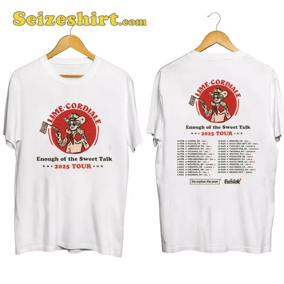 Lime Cordiale Tour 2025 T-Shirt