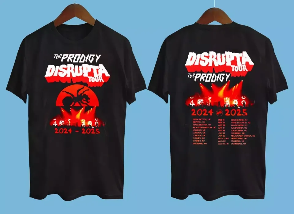 The Prodigy Tour 2025 Gift For Fan T-Shirt