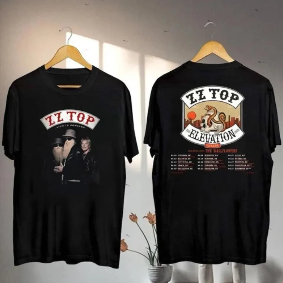 Zz Top The Elevation 2025 Canada Tour Shirt Zz Top Vintage Shirt