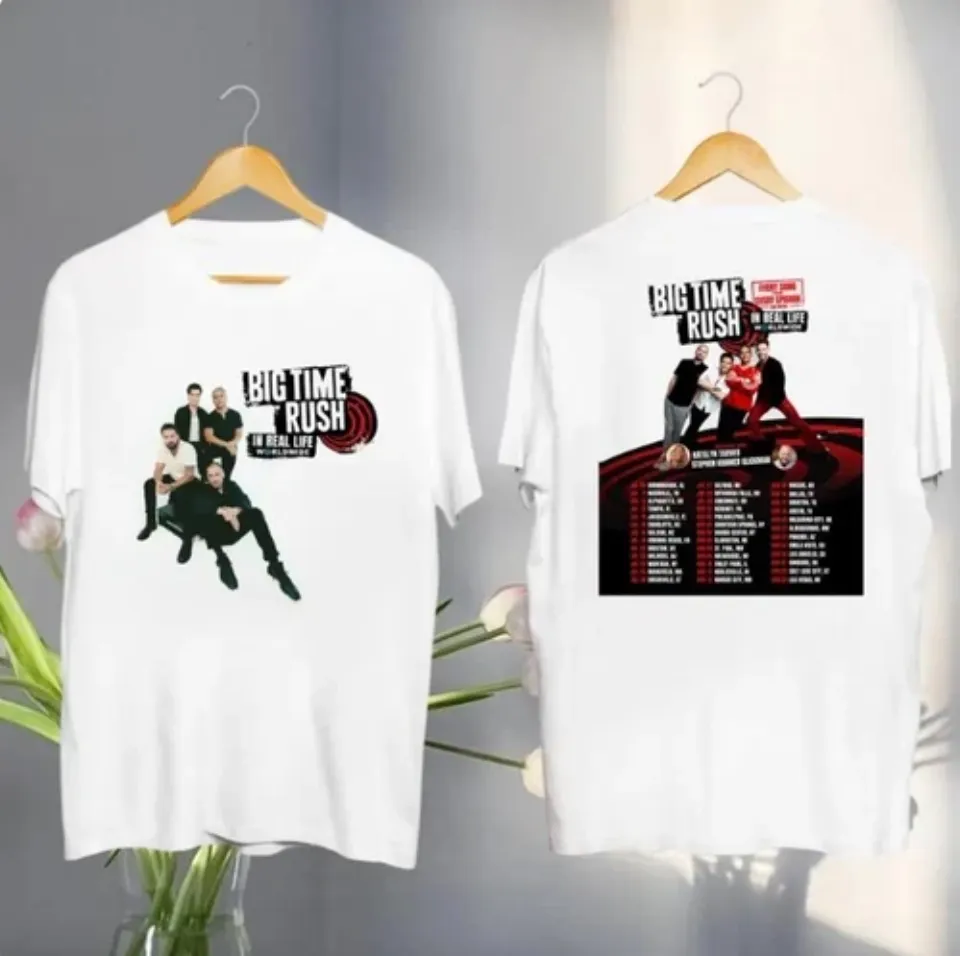 2025 Big Time Rush In Real Life Worldwide Tour Shirt