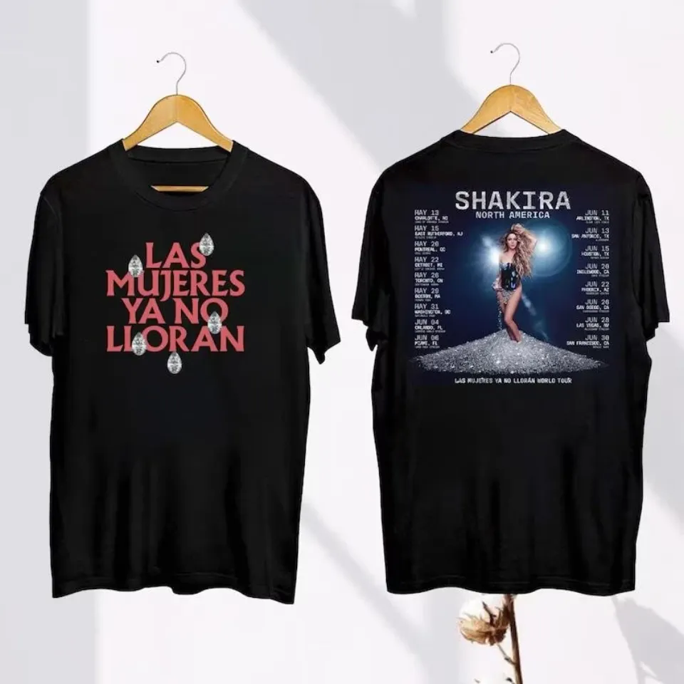 Shakira 2025 Concert Shirt Shakira Las Mujeres Ya No Lloran 2025 World Tour Shirt