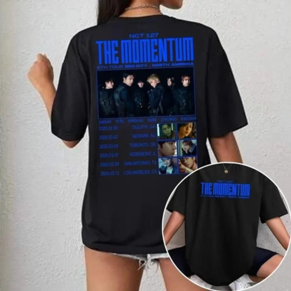 Nct 127 The Momentum Tour 2025 T-Shirt Nct 127 Walk Shirt