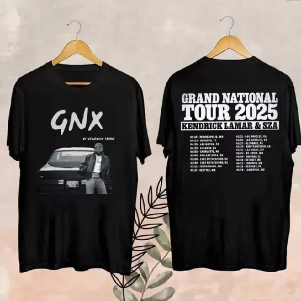 Kendrick Lamar Tour 2025 Fan Shirt, Kendrick Lamar Gnx Shirt