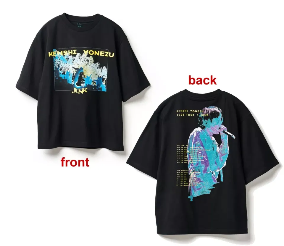 Kenshi Yonezu Junk World Tour 2025 T-Shirt, S To 5Xl Fan Gift
