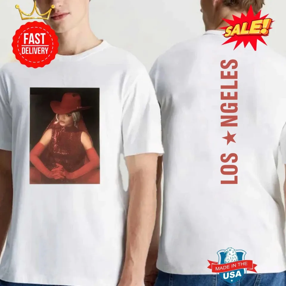 Beyonc Cowboy Carter Tour 2025 Exclusive Double Sided T-Shirt