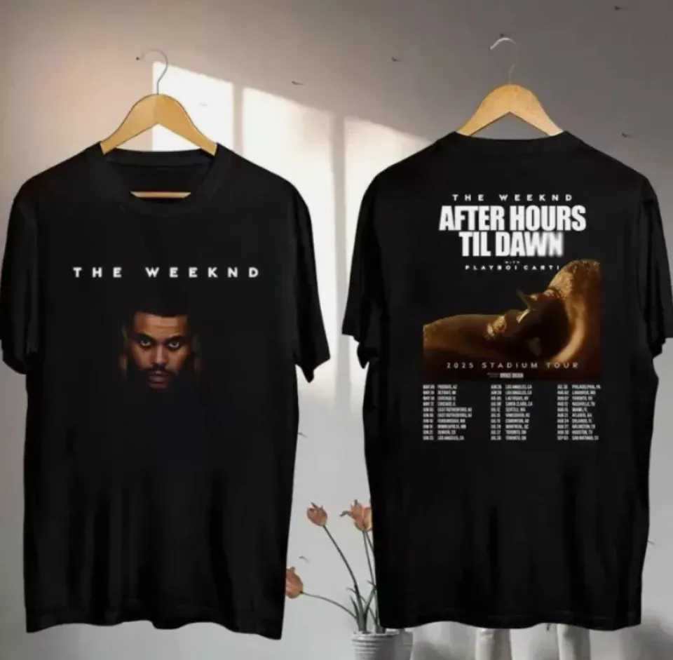 2025 Weeknds After Hours Till Dawn Tour T-Shirt