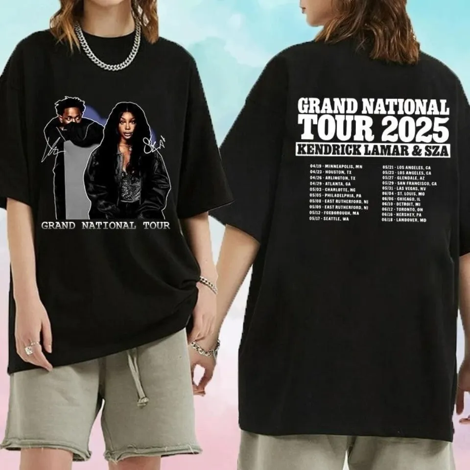 Kendrick Lamar Sza Shirt, Kendrick Lamar Sza Tour 2025 Shirt, Grand National