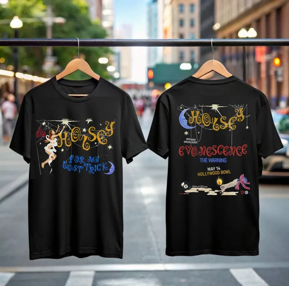 2025 Halsey For My Last Trick Tour Double Sided T-Shirt