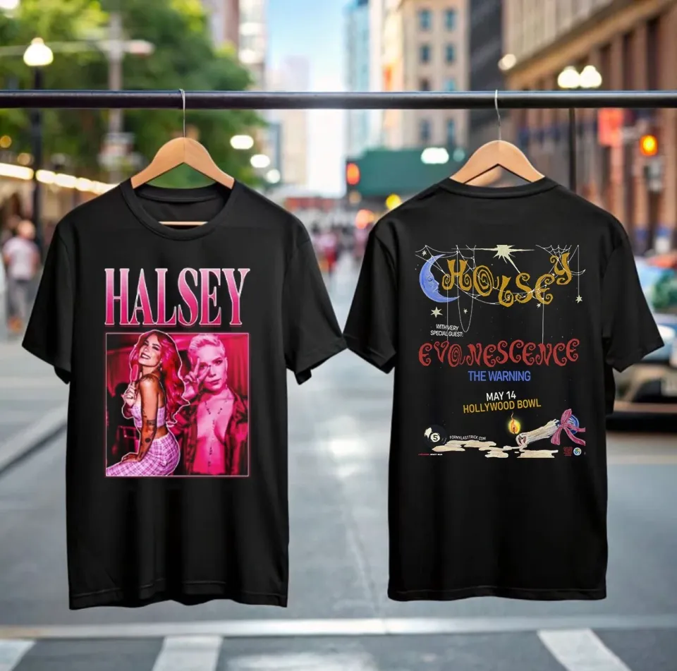 2025 Halsey For My Last Trick Tour Shirt - Double Sided T-Shirt