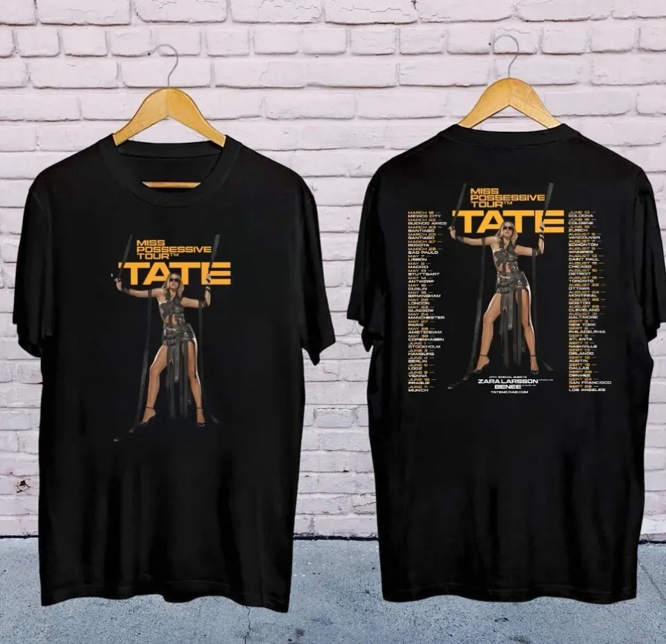 2025 Tate Mcrae Miss Possessive Tour Shirt, Tate Mcrae 2025 Concert Tee