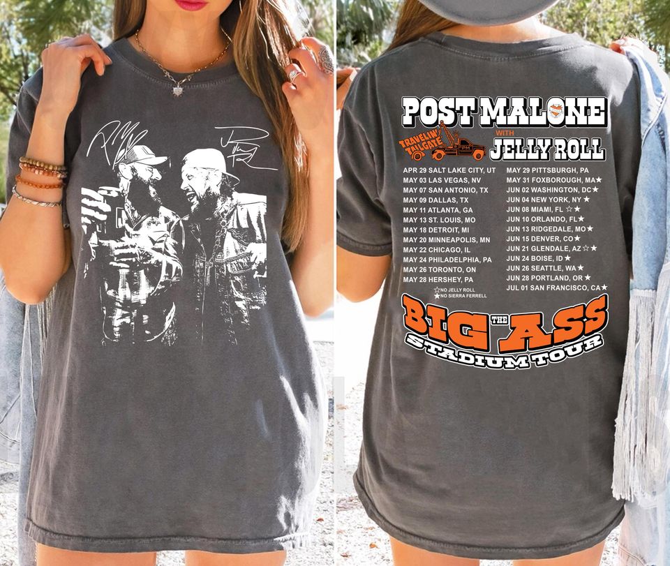 Jelly Roll Vintage 90S Double Sided T-Shirt