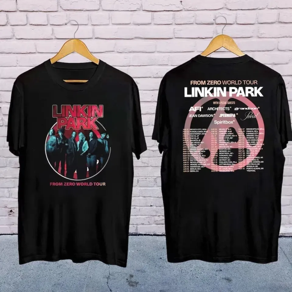 2025 Linkin Park From Zero World Tour Shirt, Linkin Park Rock Band Tee