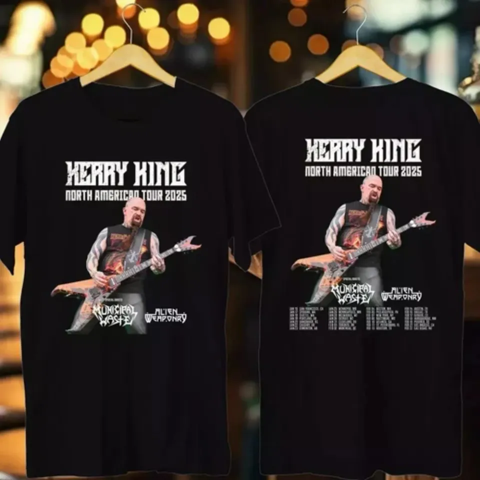 Kerry King North American Tour 2025 Kerry King Municipal Waste Unisex Tee
