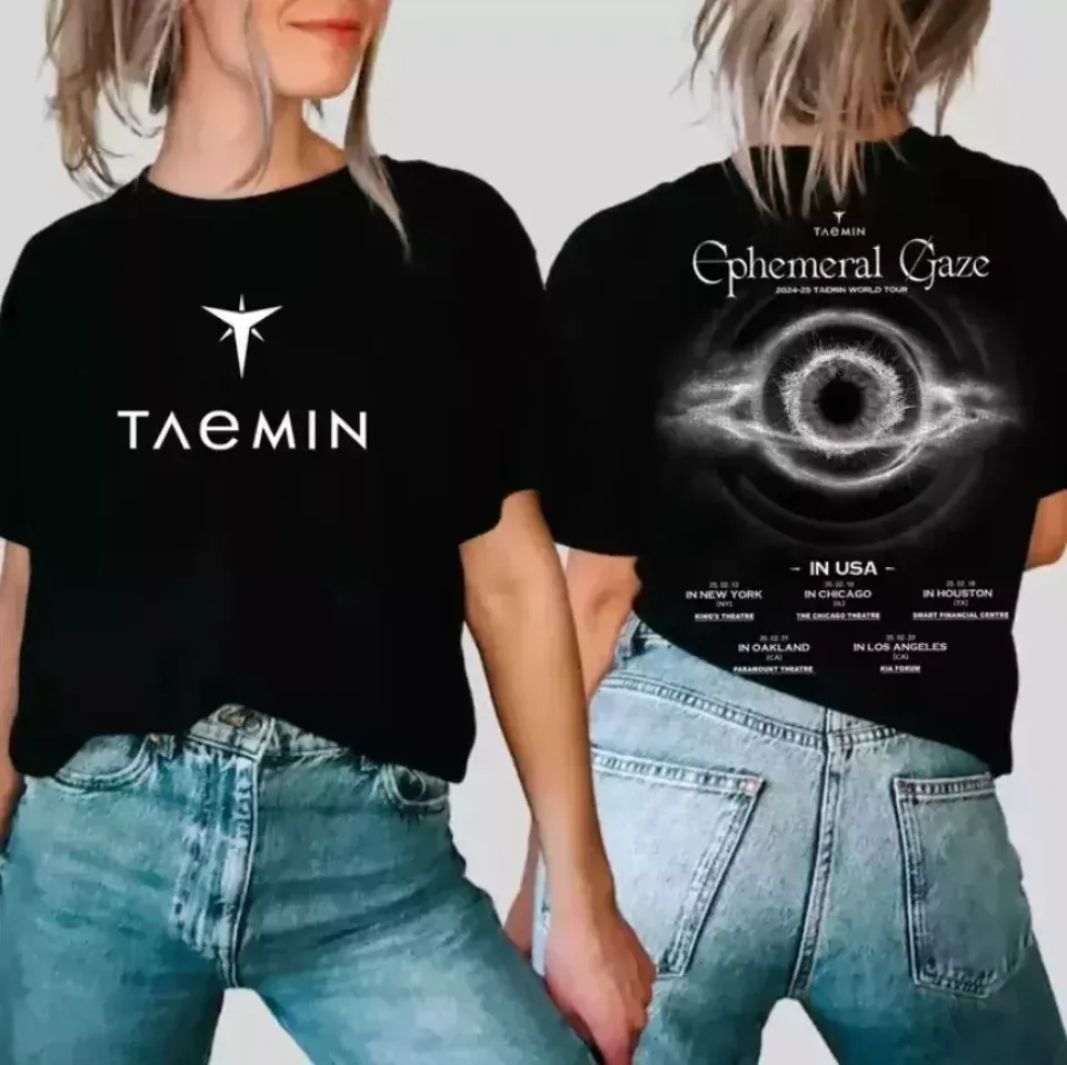 Taemin Ephemeral Gaze Tour 2025 Shirt, Taemin Eternal Album Shirt, Taemin F