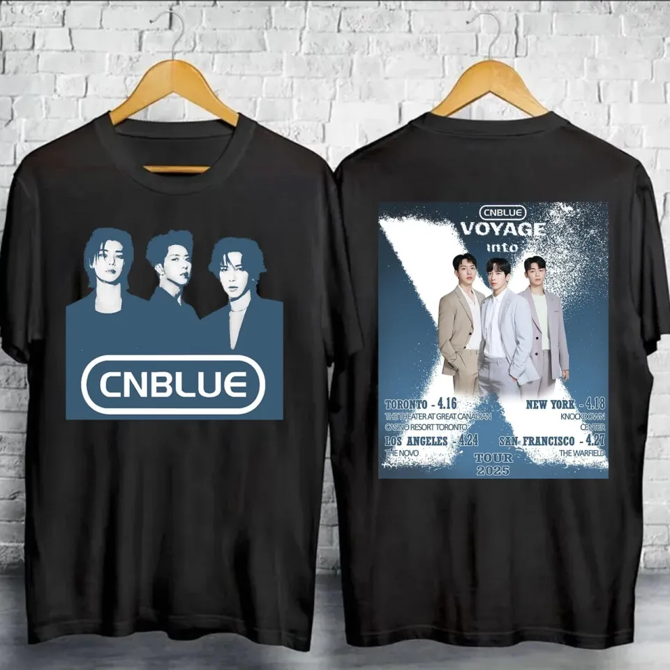 Cnblue Cnbluenitity Shirt Cnblue Voyage Into X Live Tour 2025 Shirt